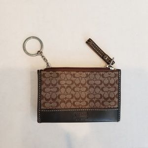 Coach Zip Card Case